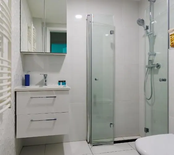 White&blue Apartment Siofok